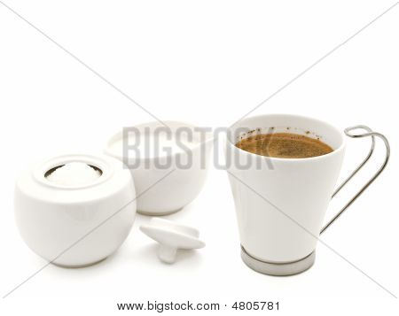 Koffie, Shugar en crème