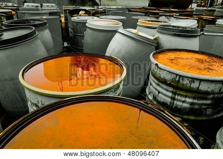 toxic barrels