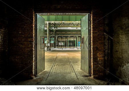 Abandoned Industrial Interior