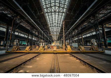 Abandoned Industrial Interior
