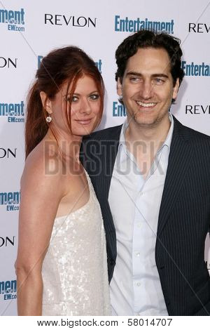 Debra Messing and Daniel Zelman  at Entertainment Weekly's 6th Annual Pre-Emmy Party. Beverly Hills Post Office, Beverly Hills, CA. 09-20-08