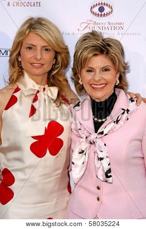 Lisa Bloom and Gloria Allred  at Sober Day USA 2008 Presented by the Brent Shapiro Foundation for Alcohol and Drug Awareness. Private Residence, Beverly Hills, CA. 05-17-08