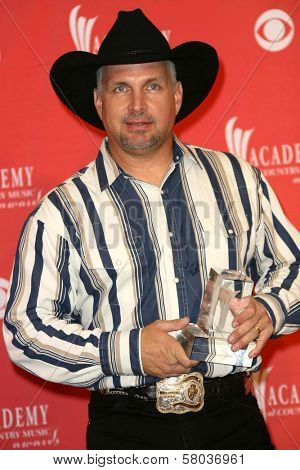 Garth Brooks  in the press room at The 43rd Annual Academy Of Country Music Awards. MGM Grand Hotel And Casino, Las Vegas, NV. 05-18-08