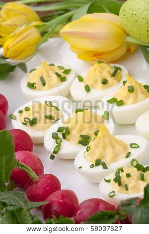 Deviled Eggs For Easter