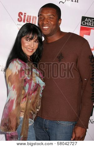 Apollonia Kotero and Roger Cross  at the Grand Opening of Pupe at New York, New York. Pupe, Los Angeles, CA. 06-01-08
