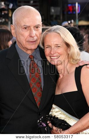 Alan Arkin and Suzanne Newlander Arkin  at the World Premiere of 