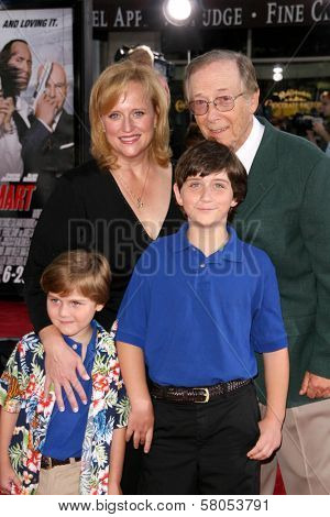 Bernie Koppell and family  at the World Premiere of 