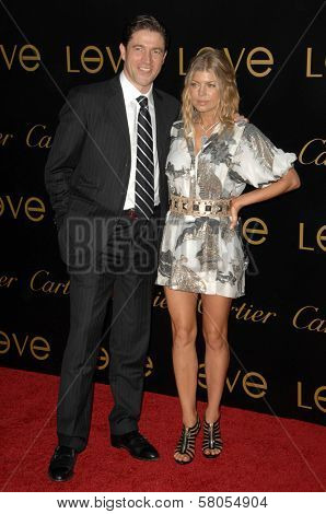 Frederic de Narp and Stacy Ferguson  at Cartier's 3rd Annual Loveday Celebration. Private Residence, Bel Air, CA. 06-18-08