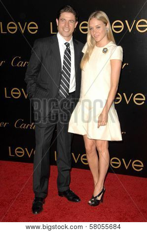 Frederic de Narp and Chloe Sevigny  at Cartier's 3rd Annual Loveday Celebration. Private Residence, Bel Air, CA. 06-18-08