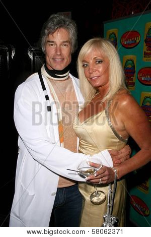 Ronn Moss and Tina Hilstrom  at Devin DeVasquez's Birthday Party. Beso, Hollywood, CA. 06-25-08