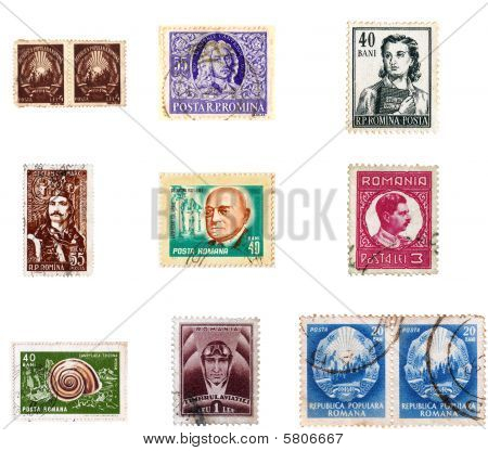 Sellos postales antiguos