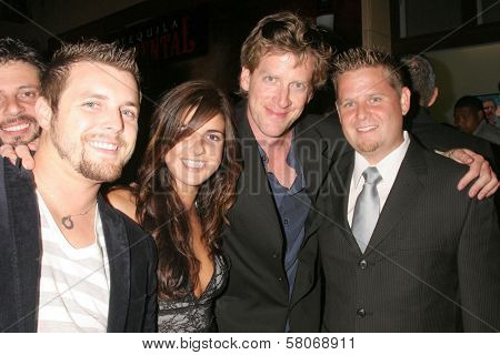 Declan Joyce and David Murphy  at the world premiere screening of 