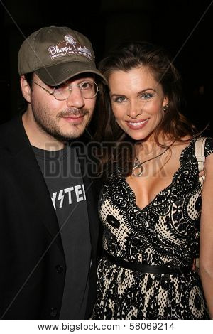Adam Rifkin and Alicia Arden  at the Preview Screening of 