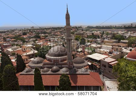 Rhodes Landmark Suleiman Mosque