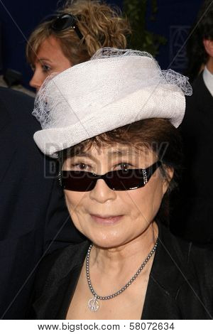 Yoko Ono  at the Grammy Foundation's Starry Night Gala. University of Southern California, Los Angeles, CA. 07-12-08