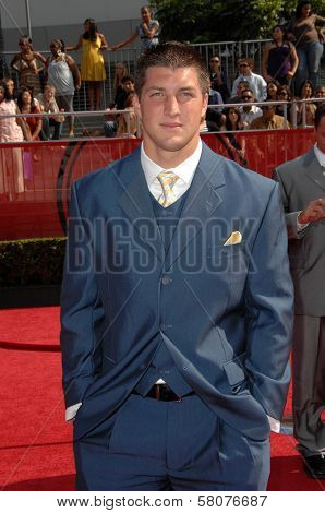 Tim Tebow  at the 2008 ESPY Awards. Nokia Theatre, Los Angeles, CA. 07-16-08