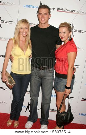 Camille Anderson and Anna Chudoba  at the 2nd Annual Celebrity Bowling Night Benefitting the Matt Leinart Foundation. Lucky Strike Lanes, Hollywood, CA. 07-17-08