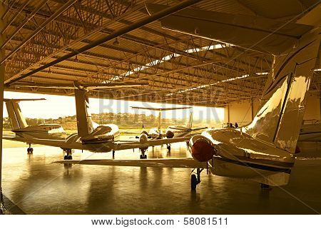 aircraft hangar
