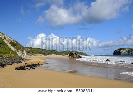 Cliffs On Fernando De Noronha, Pernambuco (brazil)
