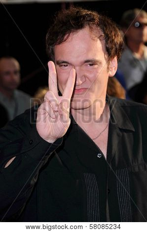 Quentin Tarantino  at the Los Angeles Premiere of 