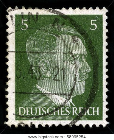 German Reich Postage Stamp From 1941