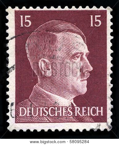 German Reich Postage Stamp From 1942
