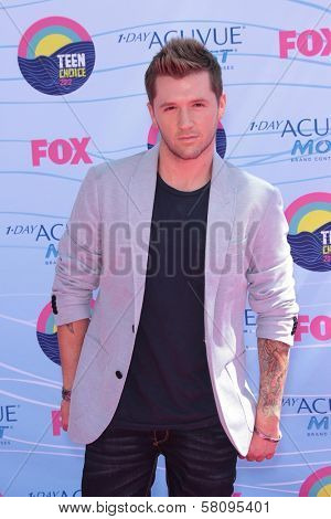 Travis Wall at the 2012 Teen Choice Awards Arrivals, Gibson Amphitheatre, Universal City, CA 07-22-12