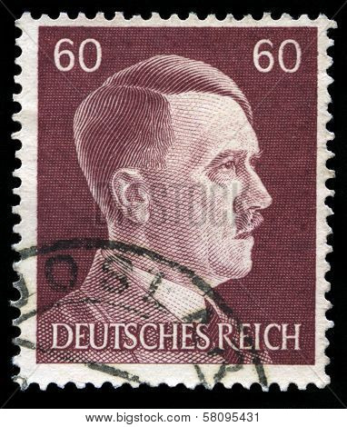 German Reich Postage Stamp From 1945