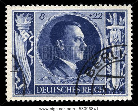 German Reich Postage Stamp From 1943