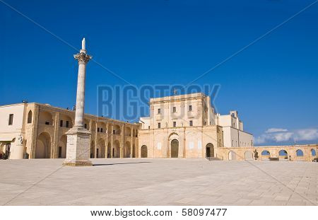 Sanctuary of Santa Maria di Leuca. Puglia. Italy.