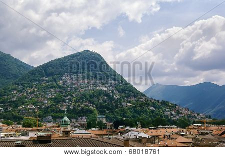 Monte Bre Moutain, Lugano
