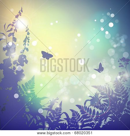 Summer Vector Landscape