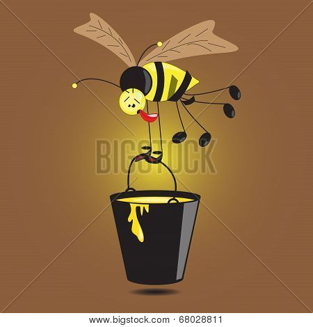 Hard-working Bee