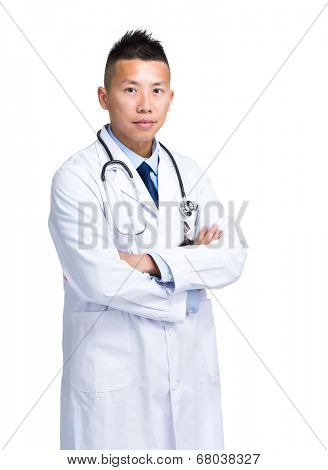 Doctor with stethoscope 