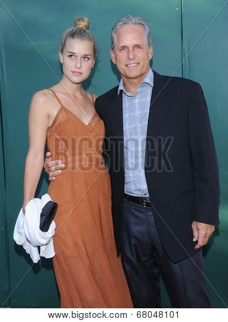 LOS ANGELES - JUL 08:  Gregory Harrison & Lily Harrison arrives to the Hallmark's 