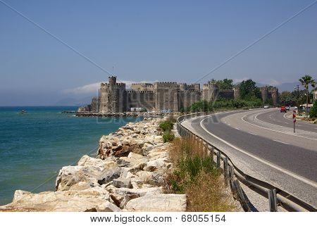 Mamure Fortress In Turkey