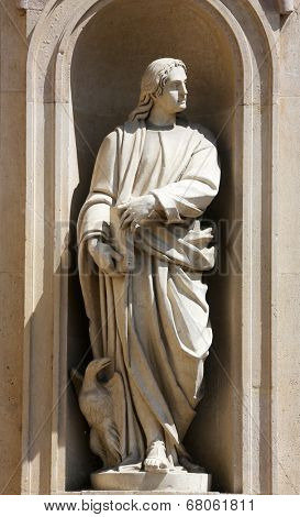 PARMA, ITALY - MAY 01,2014: Saint John the Evangelist. San Giovanni Evangelista is a church in Parma, northern Italy, part of a complex also including a Benedictine convent, Parma. Emilia-Romagna,