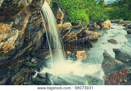 waterfall in Norway