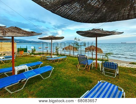 Sunrise On Beach (alykes, Zakynthos, Greece)