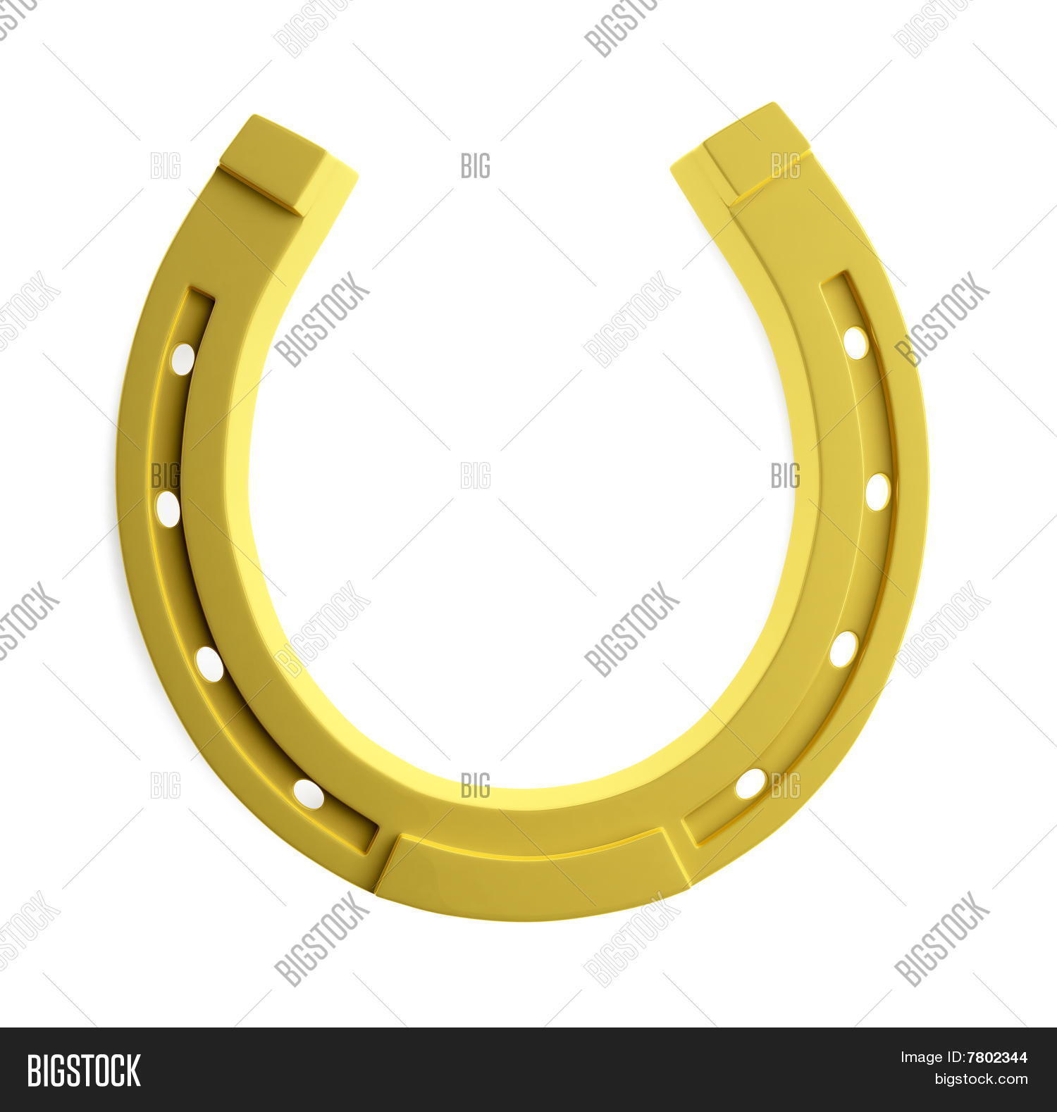 Gold Horseshoe Image & Photo (Free Trial) Bigstock