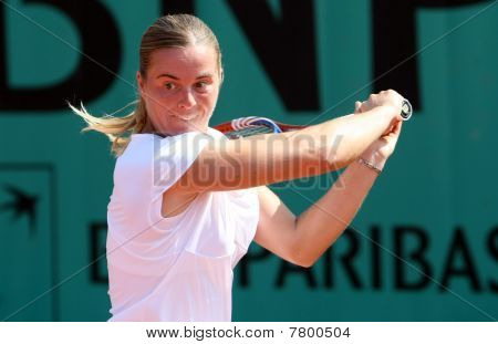 達し Yakimova （ベラルーシ） でローランド Garros 2010