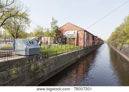 Kronstadt. Russia. Obvodny channel.