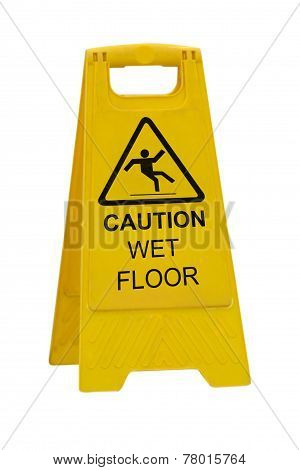 Caution Wet Floor Sign