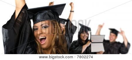 幸せな卒業式の日