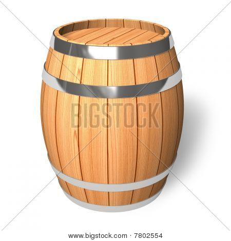 Wooden barrel