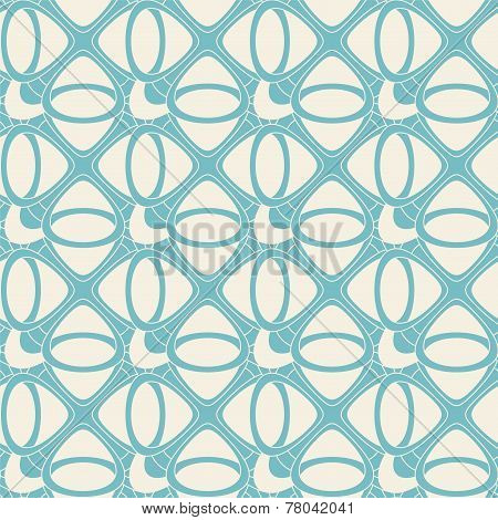 Blue Abstract Lattice