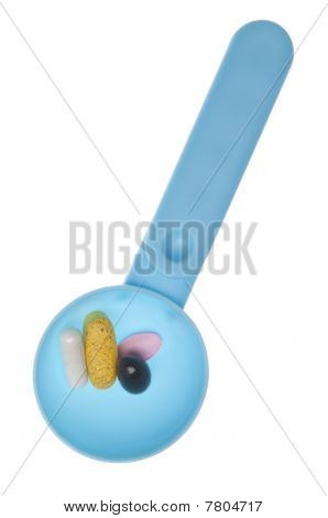 Cucchiaio di concetto Pills