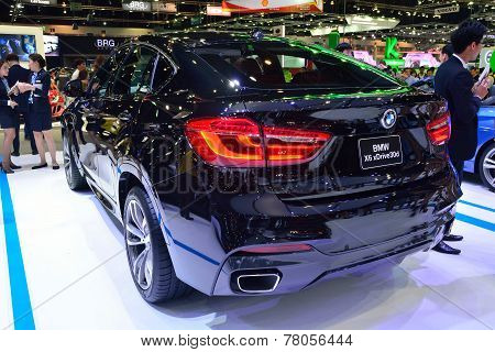 Nonthaburi - December 1: Bmw X6 Xdrive 30D Suv Car Display At Thailand International Motor Expo On D