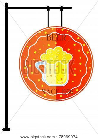 Modern Styled Beer Mug