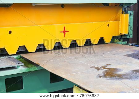 Blade Of Cutting Machine For Metal Sheets